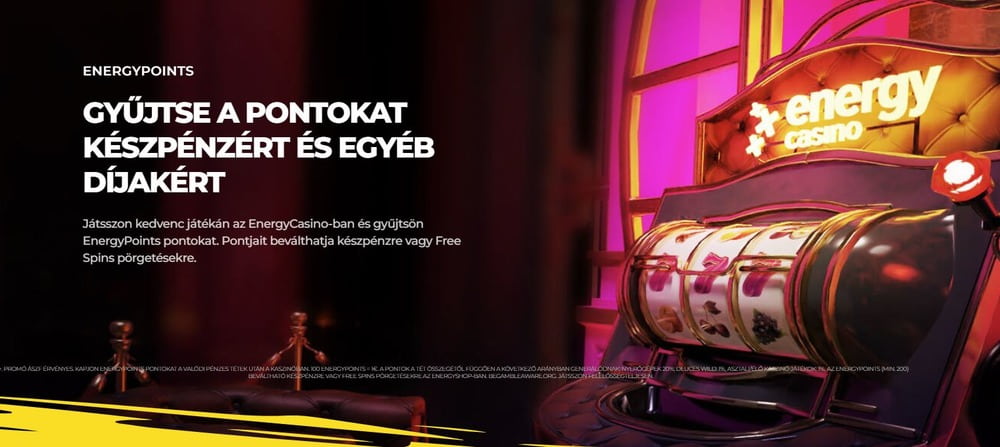 Információk az Energy Casino hűségprogramról